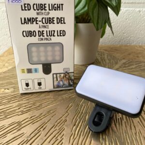 Cubo de Luz LED | Con Pinza
