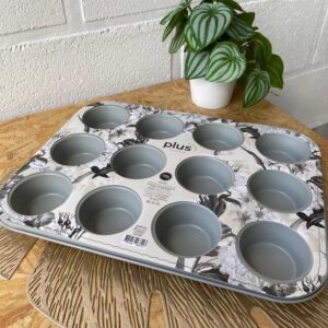 Molde para 12 Muffins - Diseño Botánico