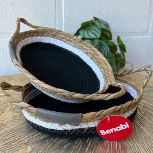 Bandejas Circulares Benabi - Estilo Natural & Boho