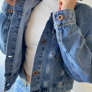 Campera Demin Corta