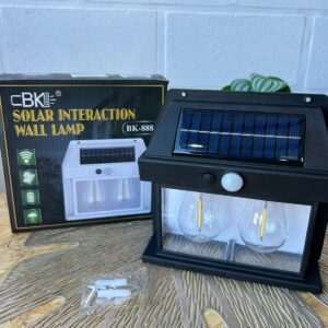 Lámpara Solar de Pared con Sensor de Movimiento