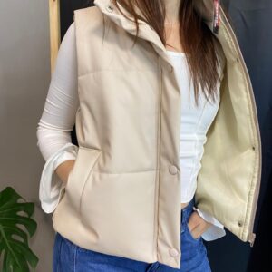 Chaleco Puffer Engomado