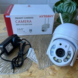 Cámara de Seguridad Smart Domo WiFi PTZ 360° Exterior/Interior