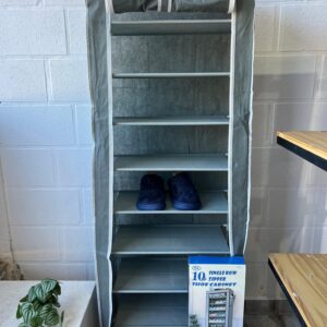 Organizador Zapatero Vertical de 10 Niveles con Funda y Cierre