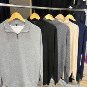 Sweater Media Polera con Cierre