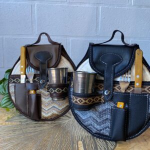 Set Asador Individual Premium con Estuche Guarda Pampa