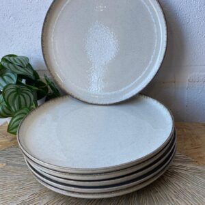 Platos de Ceramica Ivory