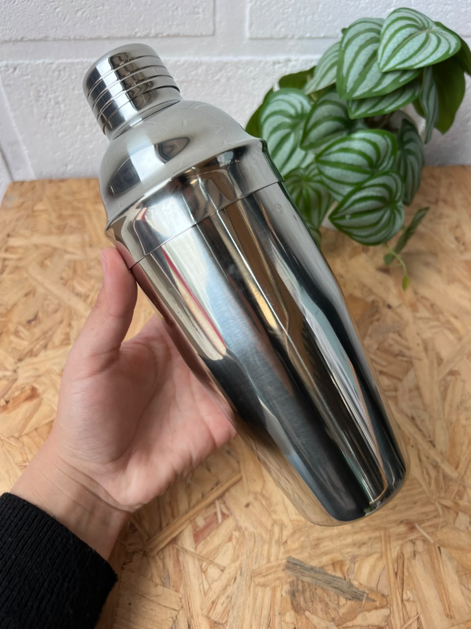 Coctelera / Shaker de Acero Inoxidable de 2 Piezas