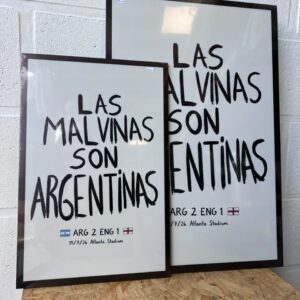 Cuadro Decorativo "Las Malvinas Son Argentinas"