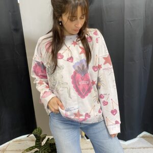 Buzo "Botanical Art" - Estampado Coquette & Arte Botánico